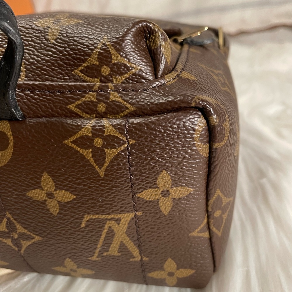 AUTH LOUIS VUITTON Palm Springs MINI Backpack - Picture 12 of 16